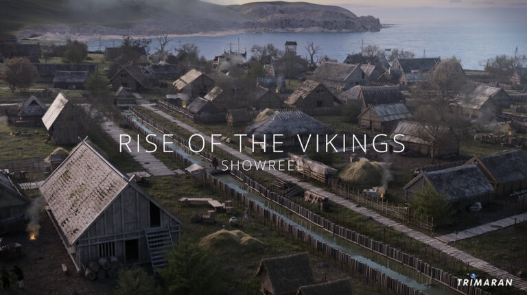 Serie with animation created by Trimaran  - Rise of the vikings
